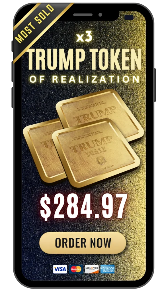 Three Trump Token of Realization package